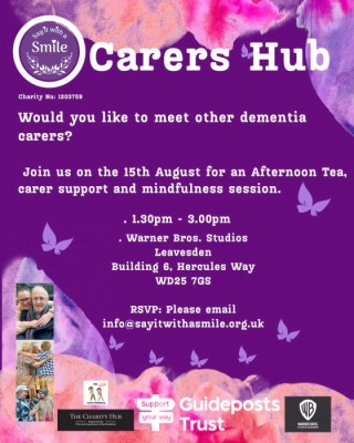 Say it with a smile news image - Would you like to meet other carers?