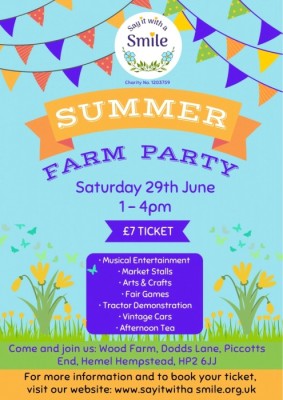 Say it with a smile news image - Summer Farm Party